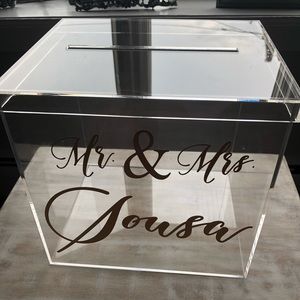 Wedding card box